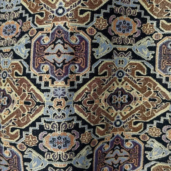 Laundry by Shelli Segal Tapestry Brocade Metallic skirt Old Money Boho Sz 12 - Picture 2 of 6